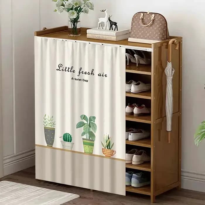 Rideau anti-poussière pour armoire de cuisine VIKAMA