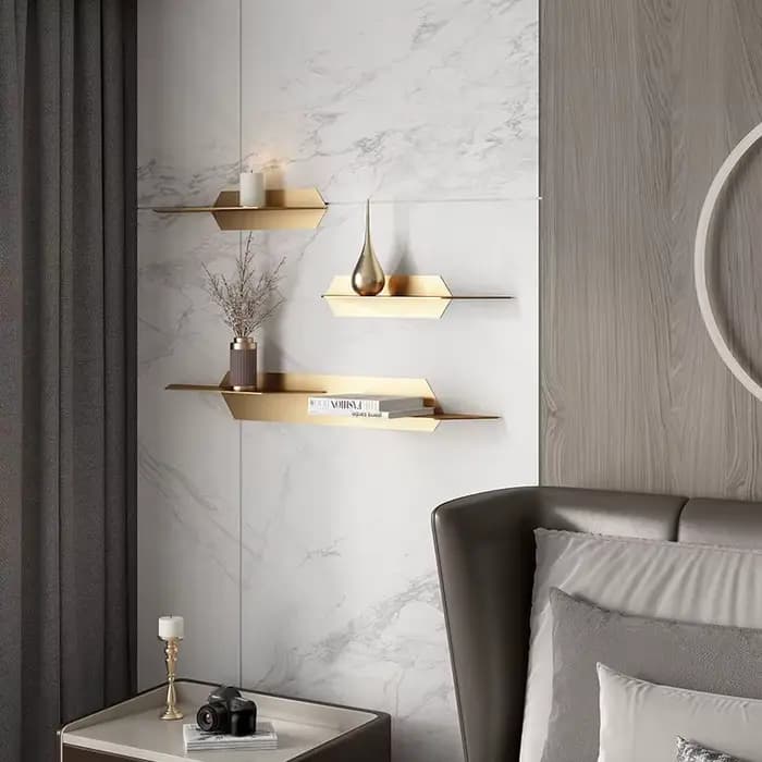 Rangement mural en fer italien T1