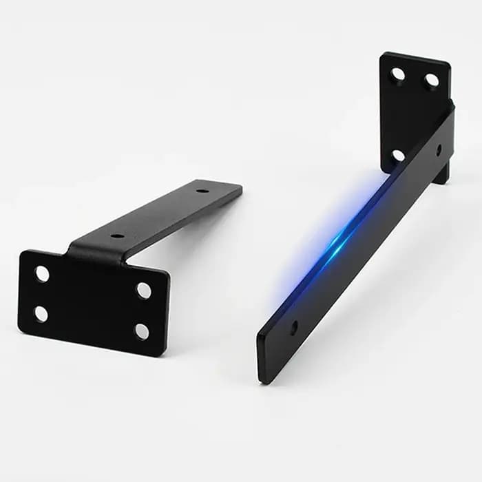  1 jeu de supports d'étagère flottants