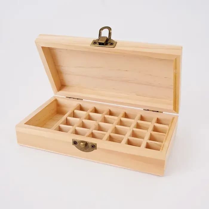 Boîte d'huiles essentielles de grande capacité