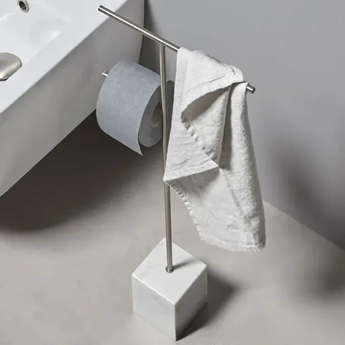 Porte-papier hygiénique en acier inoxydable