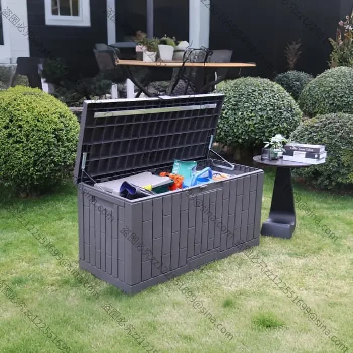 Boîte de rangement extérieure pour jardin
