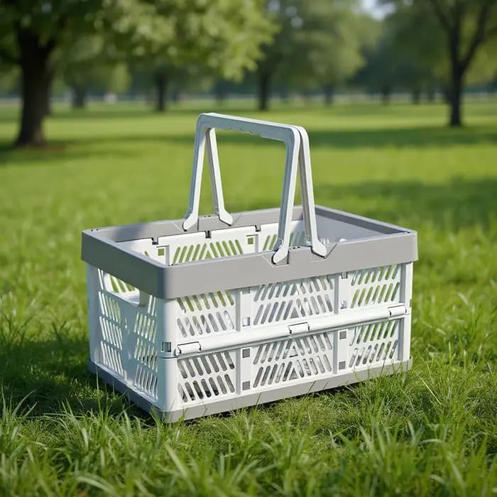 Caisses pliables en plastique PP avec poignées
