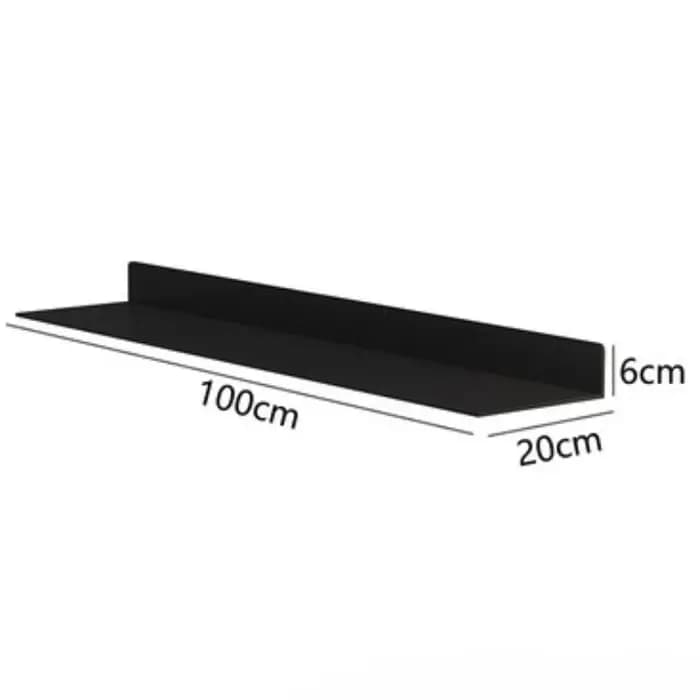 Étagère murale LED esthétique pour chambre à coucher, organisateurs de bureau, vernis à ongles, étag