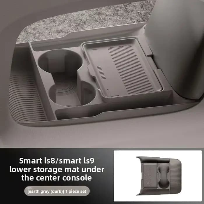 Pour IM LS8 LS9 2026 Boîte de rangement pour console centrale inférieure, Organisateur de lunettes,
