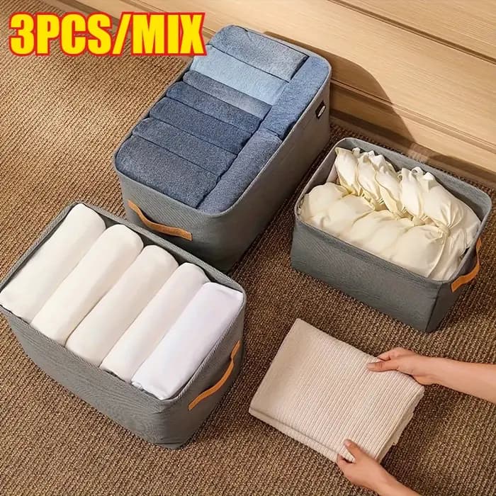 Boîte de rangement pour pantalons en jean