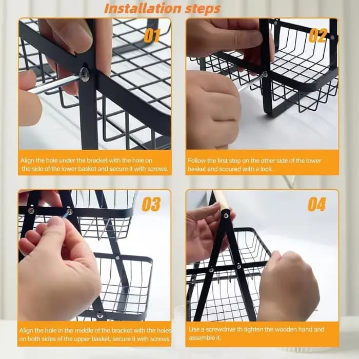 Panier de rangement multifonctionnel