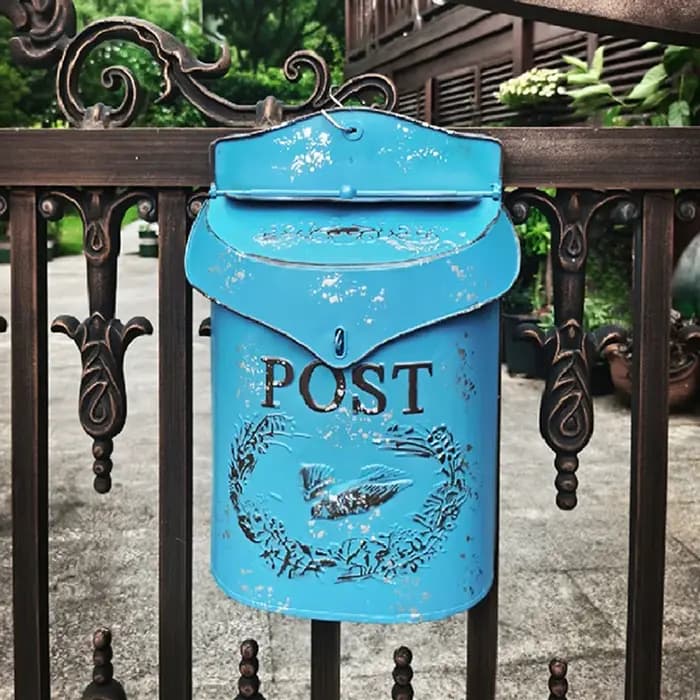 Boîte aux lettres d'extérieur Vintage pour cour