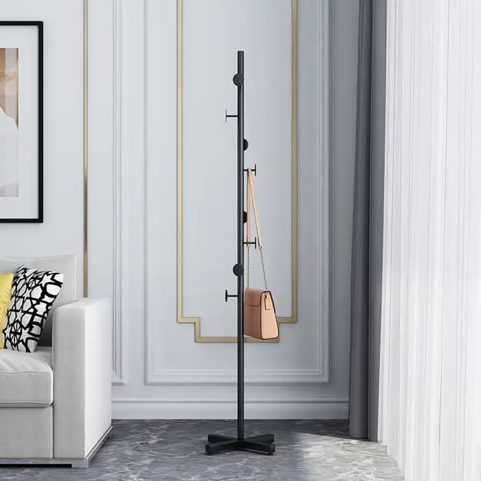 Cintre sur pied moderne pour chambre à coucher, simple, pour salon, porte-manteau d'intérieur italie