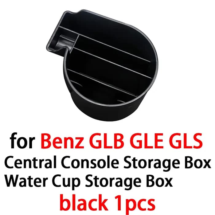 Boîte de rangement de Console centrale de voiture, boîte de rangement de tasse d'eau pour Benz GLB G