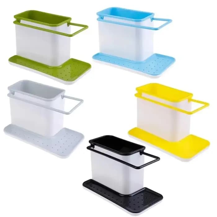 Étagère organisateur cuisine évier appareil support filtre à eau stockage vaisselle tissu