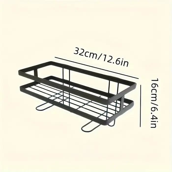 Étagère de rangement pour toilettes sans perçage - Organisateur de salle de bain multifonctionnel pour économiser l'espace au-dessus du réservoir et sur les murs