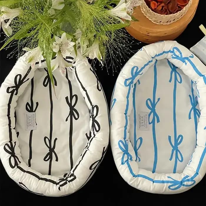 Panier de rangement à nœud coréen