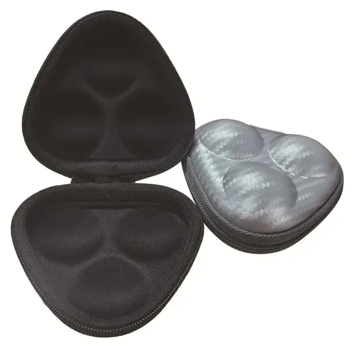 Boîte de rangement pour 3 balles de ping-pong, sac de rangement, boîtes rigides, organisateur en PU, accessoires de sport d'intérieur, étanche