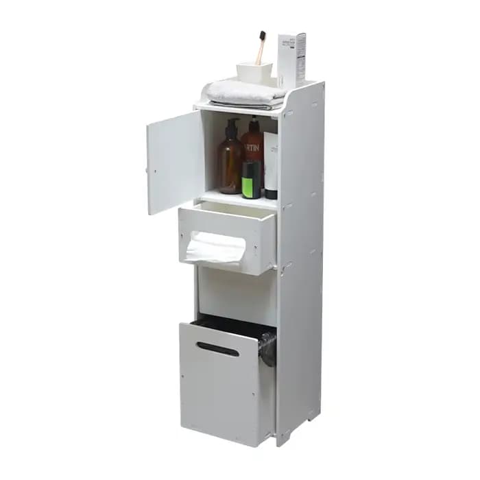 Armoire de rangement étanche pour espace de salle de bain