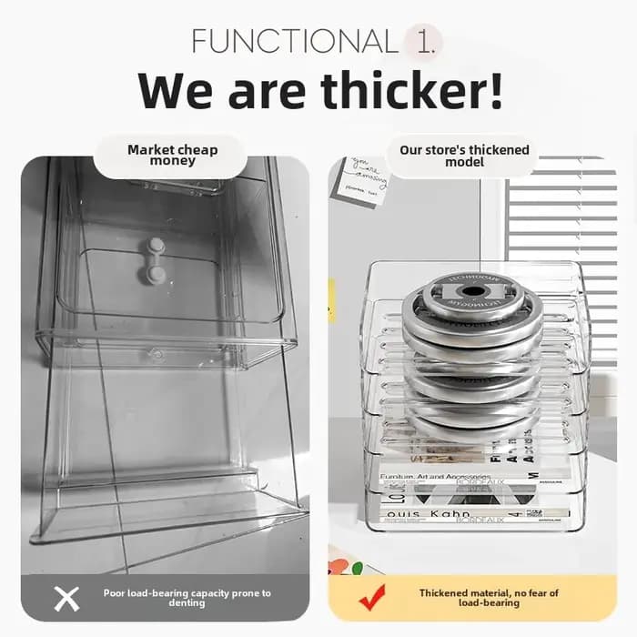 Organisateur de bureau avec 2 porte-fichiers verticaux