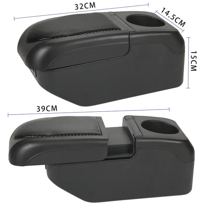 Boîte de rangement d'accoudoir de voiture pour Renault