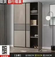 Vêtements en bois armoires armoires tiroirs femmes luxe King Size armoire étagère fille moderne Mueb