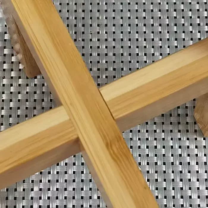 Support pour plantes en bambou naturel, support pour pot de fleurs à quatre pieds en forme de croix, étagère robuste pour plantes d'intérieur et d'extérieur