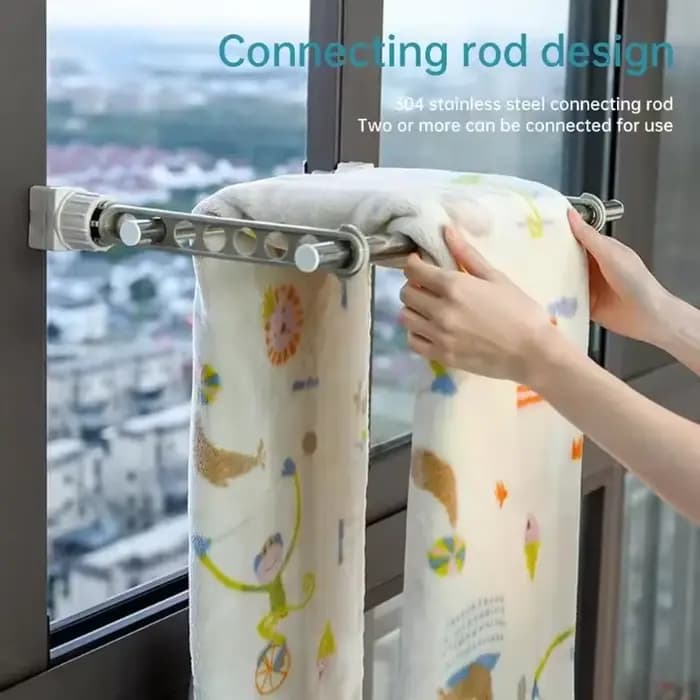 Support de séchage pour porte et fenêtre de salle de bain