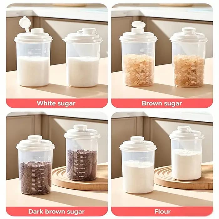Contenants hermétiques pour aliments avec couvercles