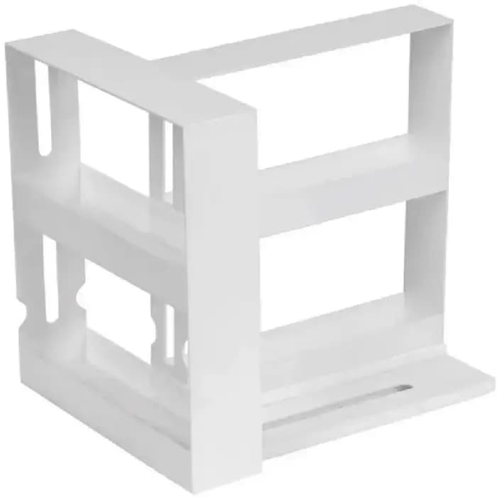 Étagère à épices rotative à 2 niveaux
