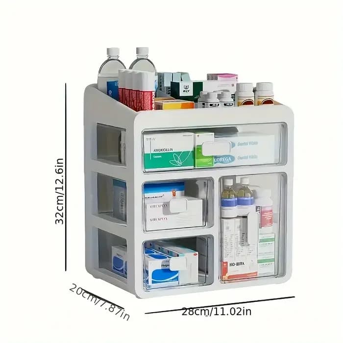 Boîte à médicaments multi-couches de grande capacité