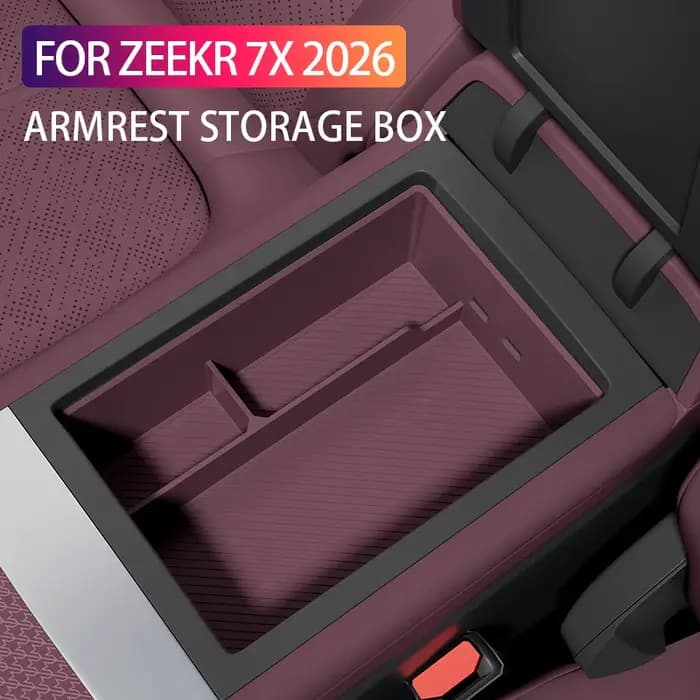 Boîte de rangement pour accoudoir pour Zeekr 7x 2026