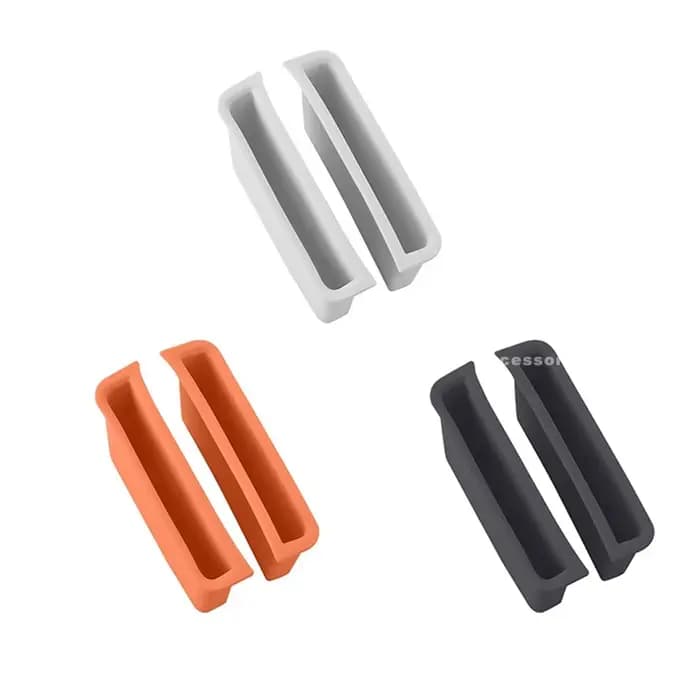 Boîte de rangement pour téléphone latéral du siège de la deuxième rangée