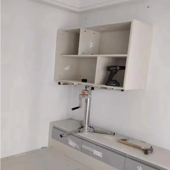 Support d'installation pliable pour armoire suspendue portable