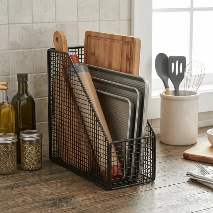 Étagère de rangement de cuisine pratique et peu encombrante