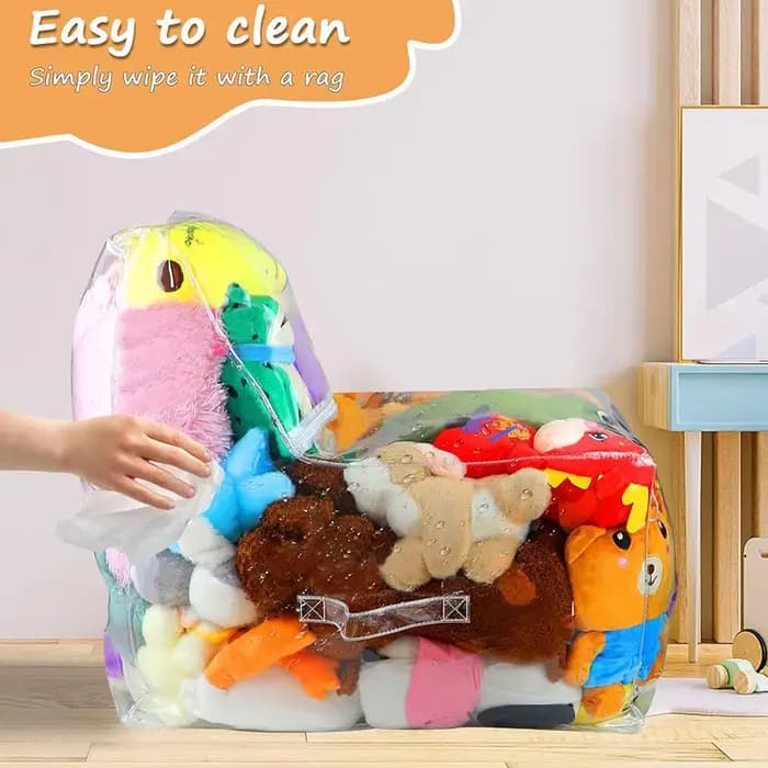 Tabouret de rangement pour enfants 2 en 1