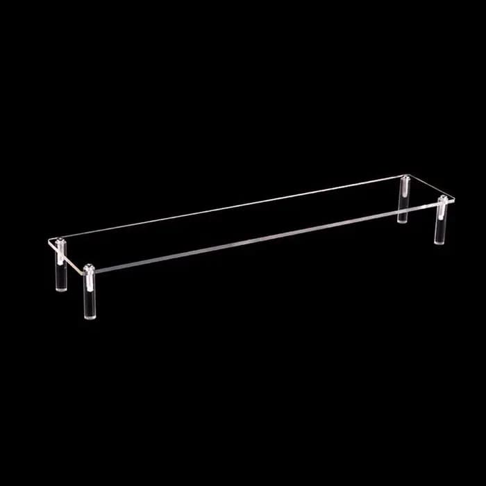Présentoir en Acrylique à 1 ou 4 Niveaux, Étagère de Rangement Durable T1 pour Gâteau Chi, sexuellem