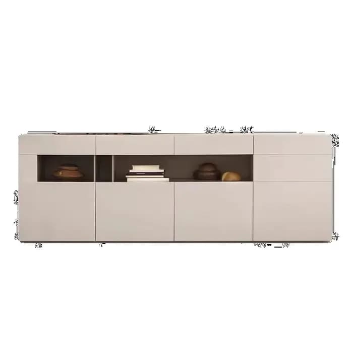 Organisateur artisanal armoires De Salon nordique debout armoire De luxe polyvalente grand bureau Muebles