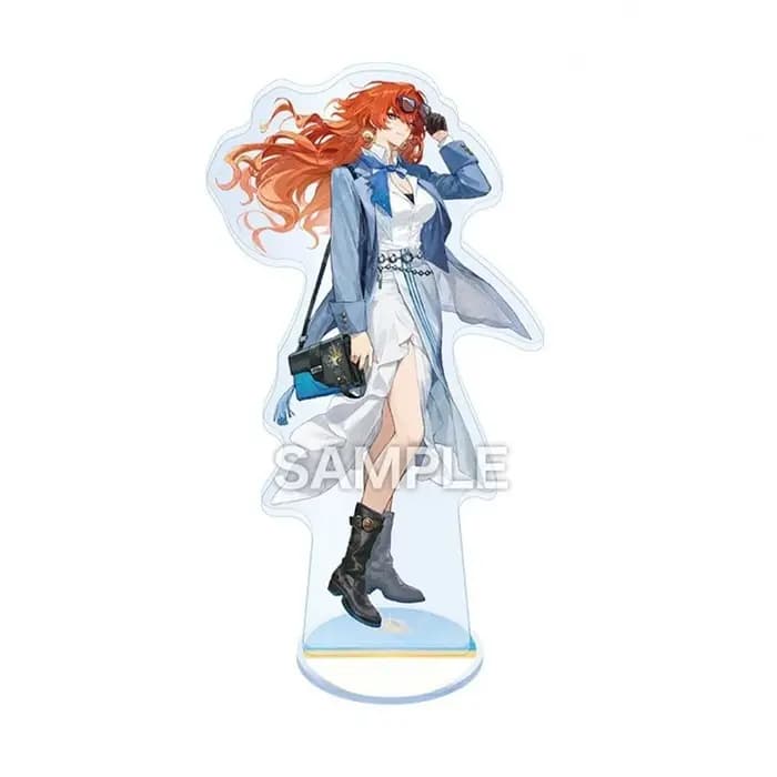 Plaque acrylique de personnage de jeu Wuthering Waves, ornement de bureau Augusta Modèle de figurine de collection GALBRENA Iuno Cosplay