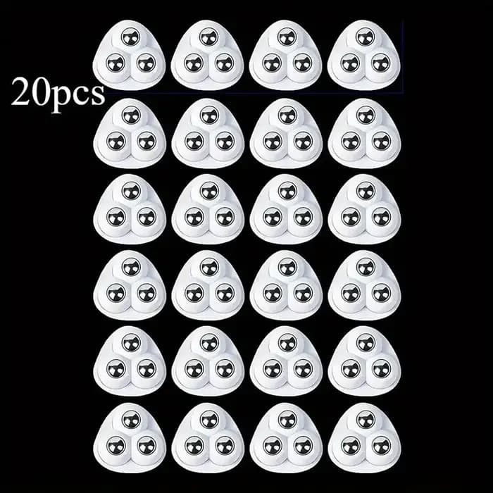 Paquet de 20 mini roulettes robustes