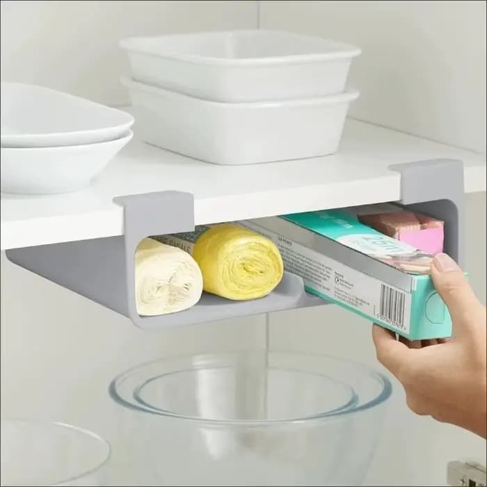 Boîte de rangement suspendue pour film alimentaire