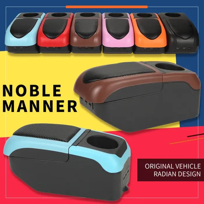 Boîte de rangement d'accoudoir de voiture pour Renault