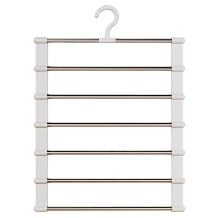 Porte-pantalon multi-niveaux pliable pour économiser de l'espace, organisateur de placard, support d