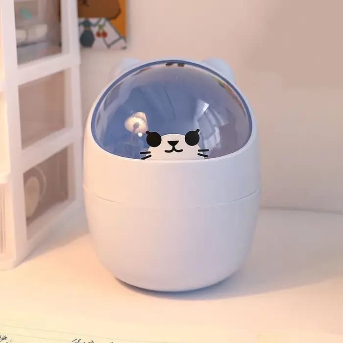 Poubelle de rangement de dessin animé mignon