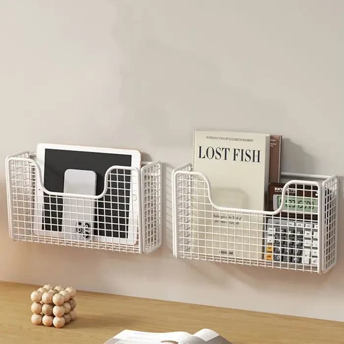 Boîte de rangement de porte d'armoire de cuisine sans poinçon