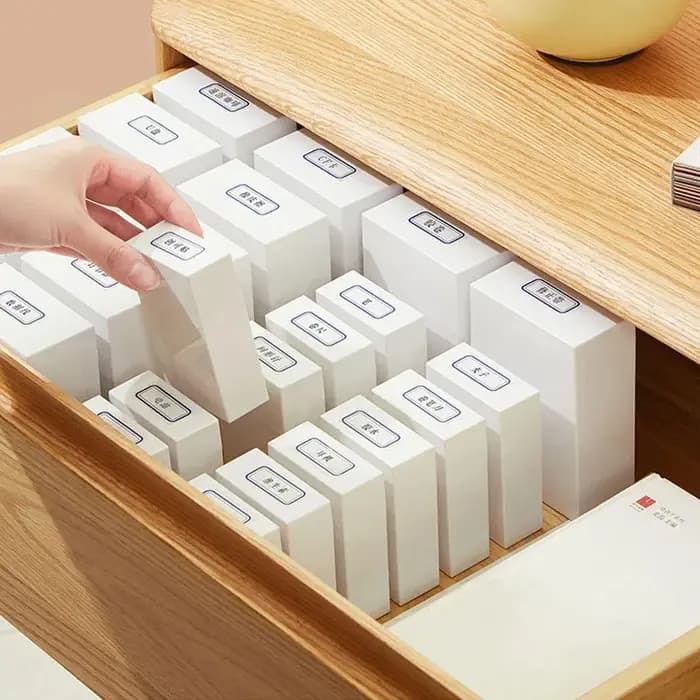 Mini boîte de rangement de Style tiroir pour petits articles