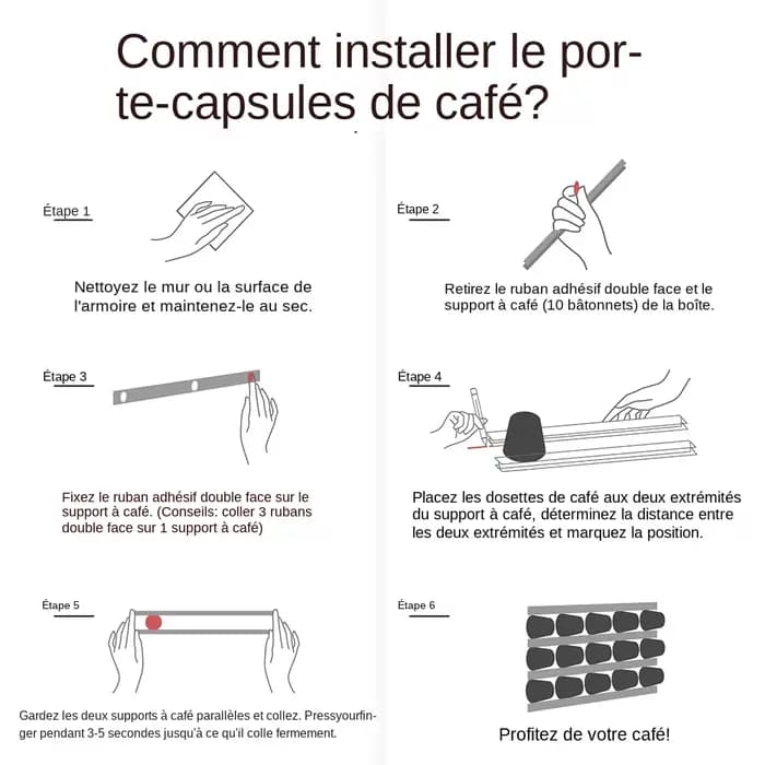 K-cup – support de capsules de café Nespresso Dolce Gusto Vertuoline pour toutes les dosettes