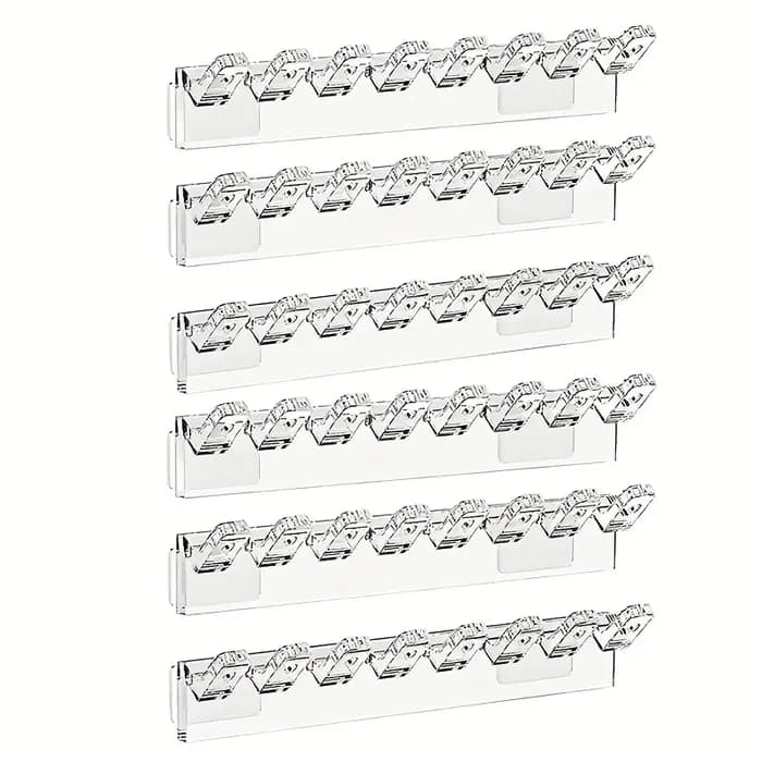 Support de rangement pour bijoux à fixer derrière la porte de l'armoire miroir