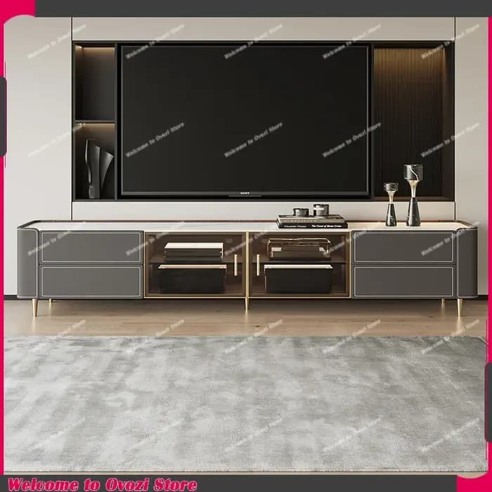 Meuble TV de rangement et de rangement pour accessoires