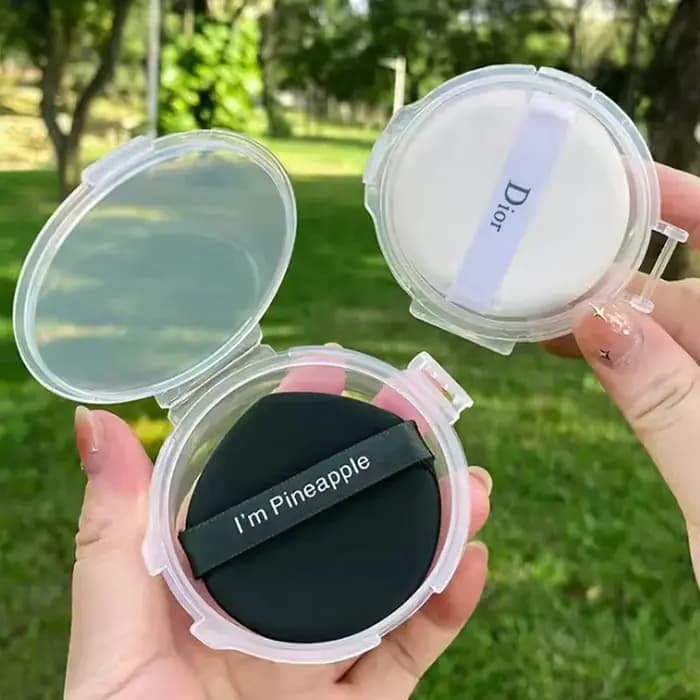 Boîtes à bouffantes de poudre pliantes à Double couche