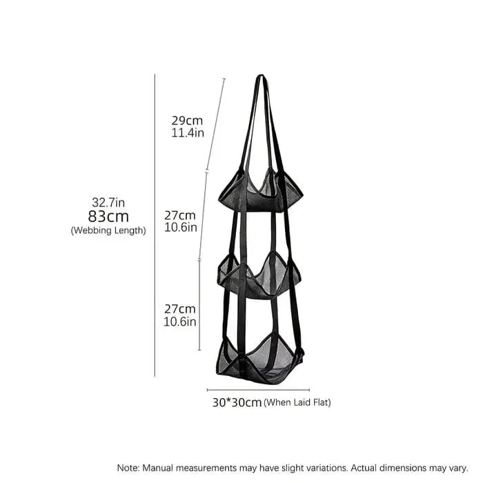 Sac de rangement suspendu pour ballons