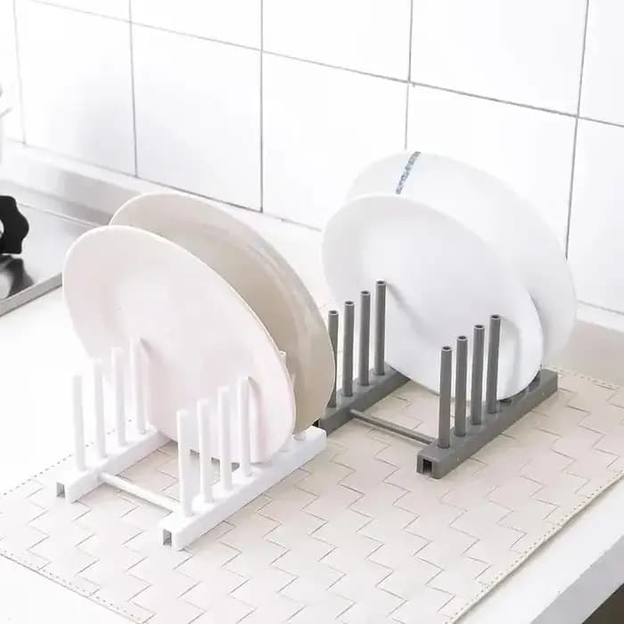 Égouttoir à vaisselle en plastique multifonctionnel pour armoire de cuisine