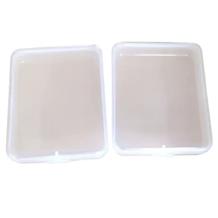 Boîte de Rangement en Plastique Transparent