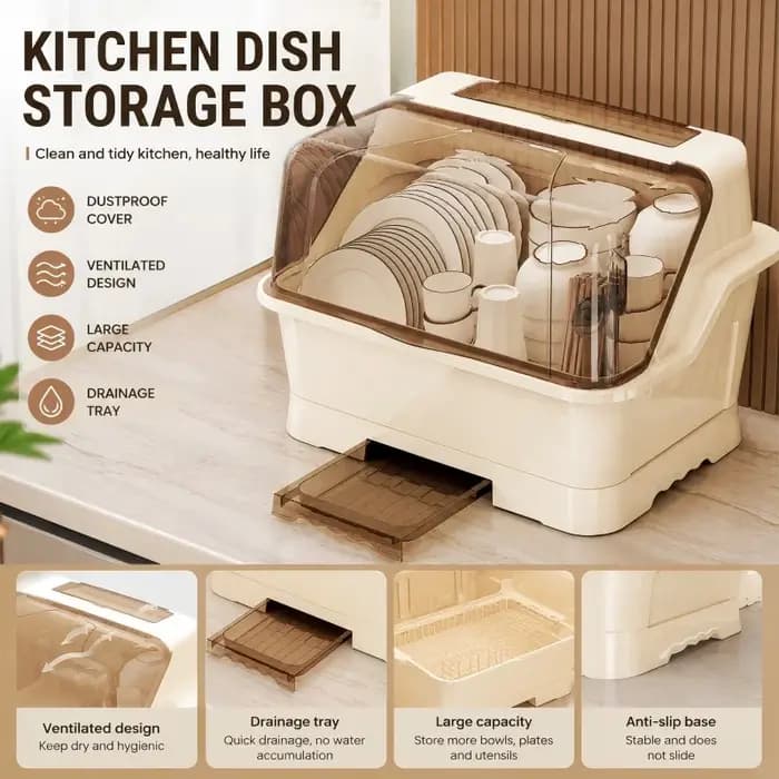 Nouvelle boîte de rangement multifonctionnelle pour cuisine